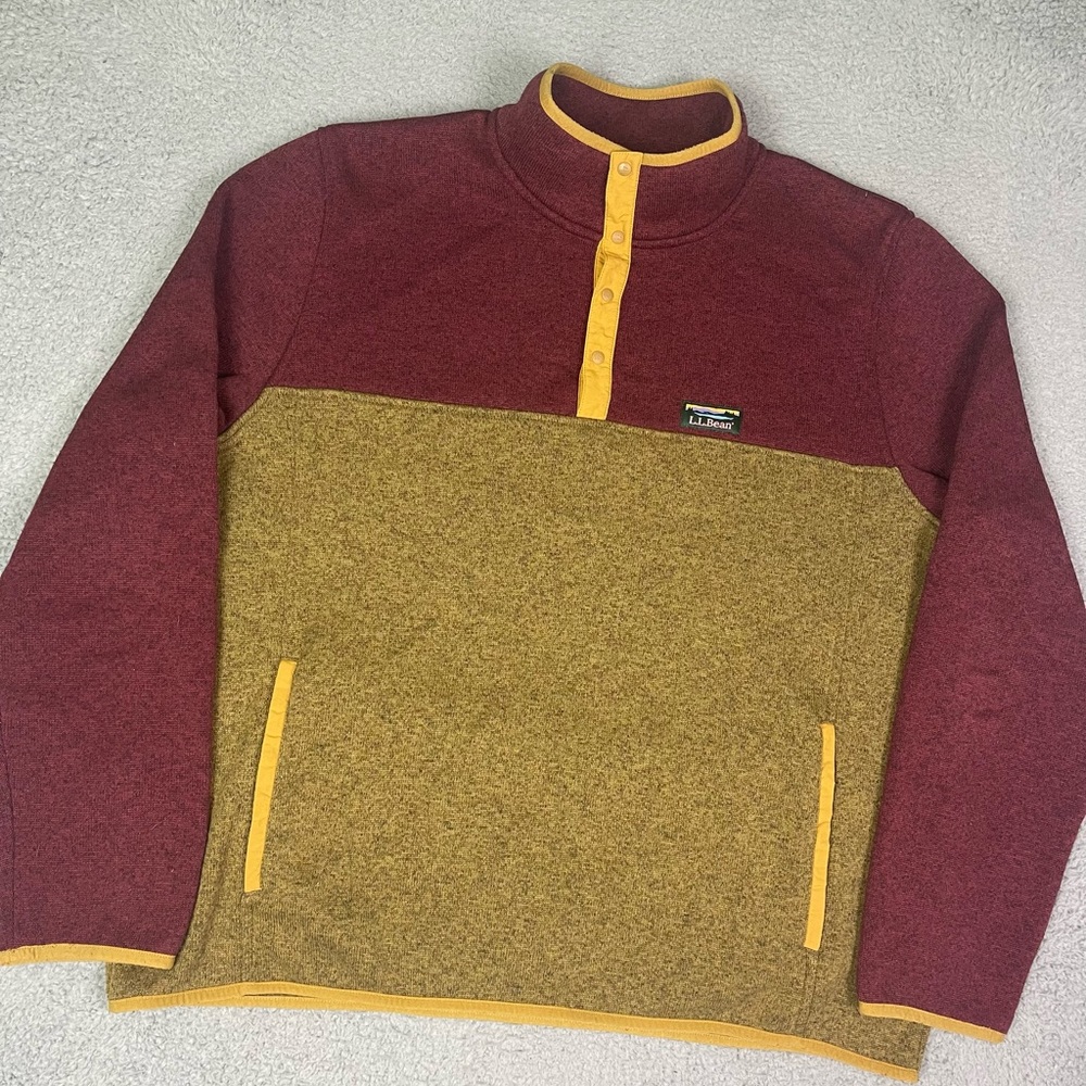 L.L.‎ Bean 1/4 T-Snap sweater